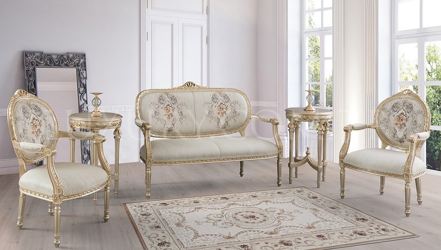 Zühre Classic Sofa Set - 824