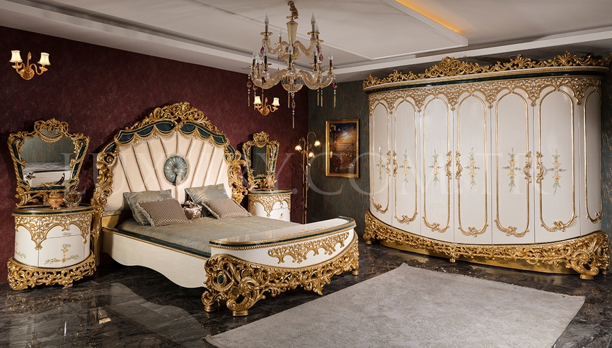 Zümra Gold Leaf Bedroom - 1